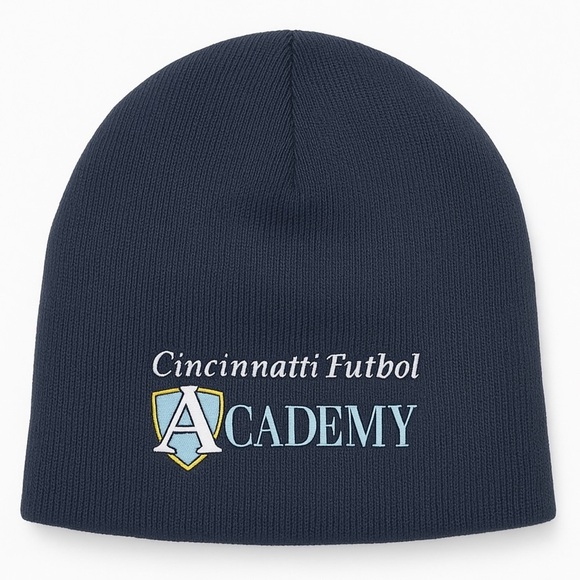 Cincinnati Futbol Academy Ribbed Beanie - Picture 1 of 8